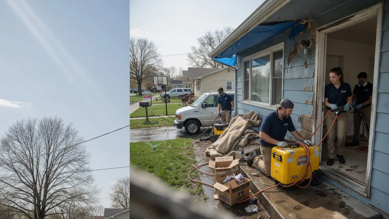 Basement Flood Cleanup in Lost Nation, IA near me